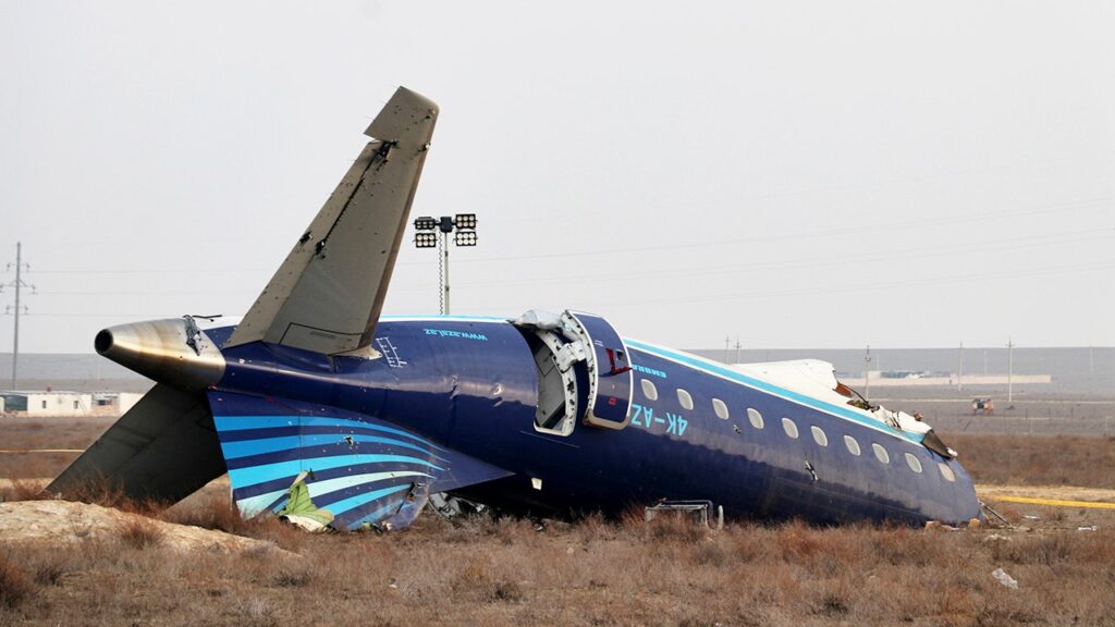 Kazakhstan plane crash survivors say they heard bangs before aircraft went down