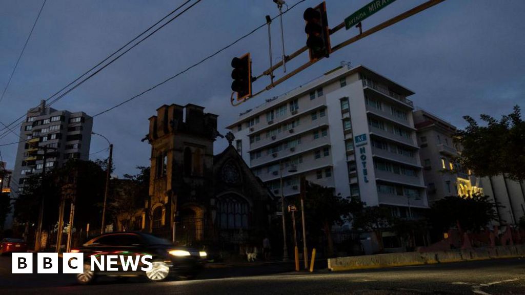 Puerto Rico plunged into darkness by New Year's Eve blackout