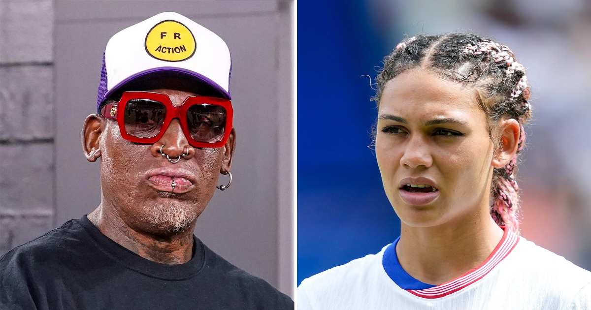 Dennis Rodman Reacts to Daughter Trinity Rodman’s Criticism