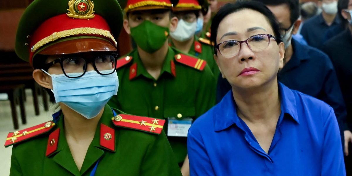 Vietnam property tycoon facing death penalty for $27 billion fraud appeals life sentence in separate money-laundering case