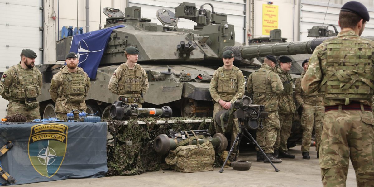 EU leaders see NATO defense spending goal rising from 2%