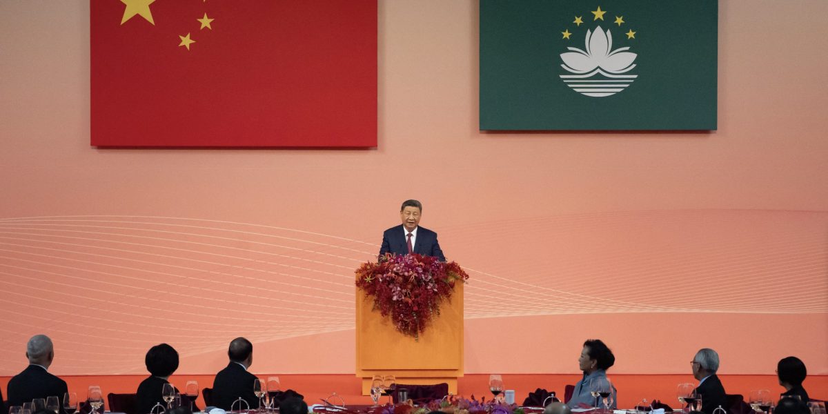 Xi Jinping urges Macau, the world’s largest gambling hub, to diversify away from casinos