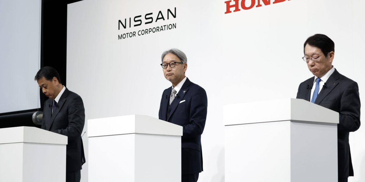 Honda comes to the rescue of a struggling Nissan as Japanese auto giants start merger talks