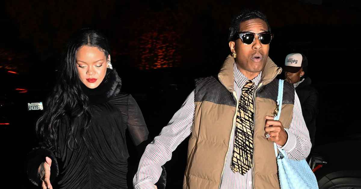 Rihanna and ASAP Rocky’s Swaggy Couple Style: Photos