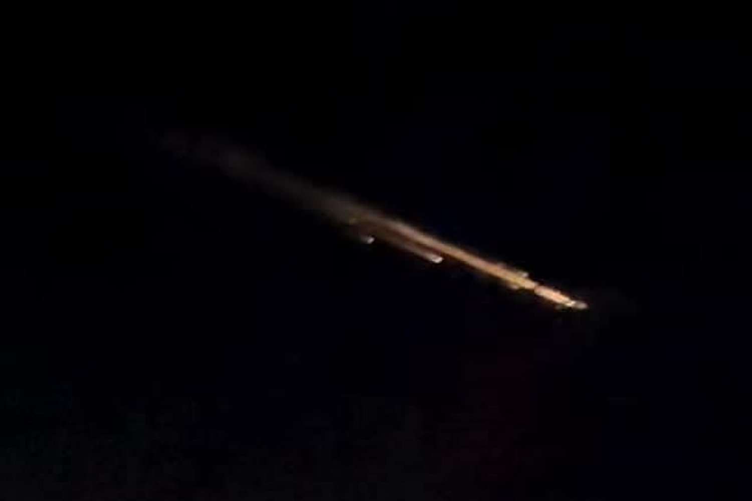 Chinese Satellite Reentry