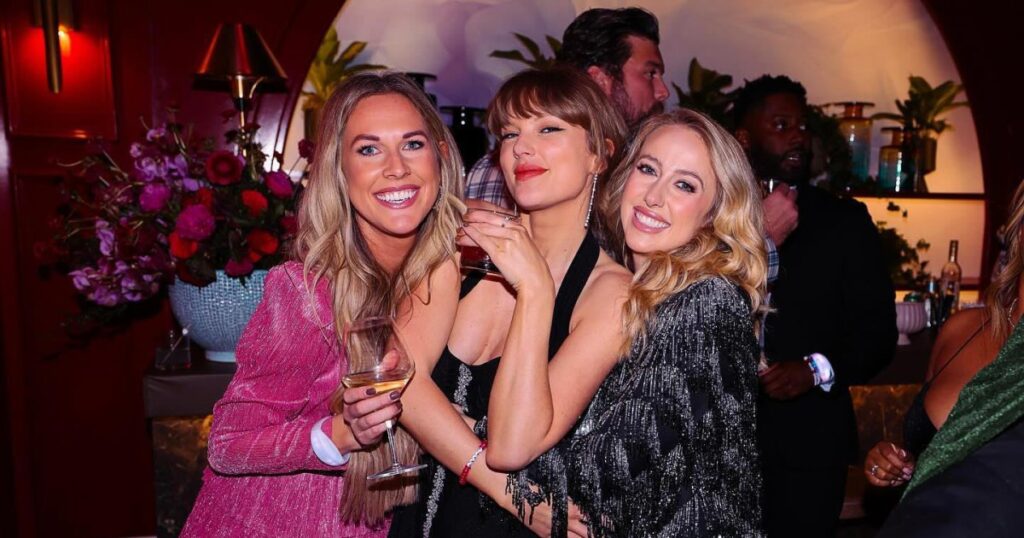 Taylor Swift Enjoys Eras-Themed Bash With Brittany Mahomes and More