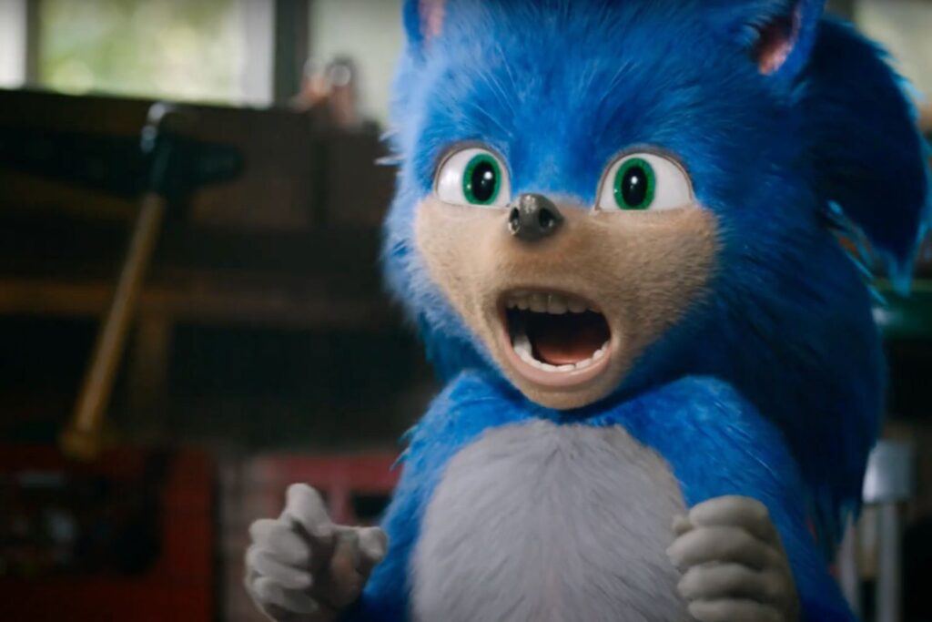 Ugly Sonic Paramount Pictures