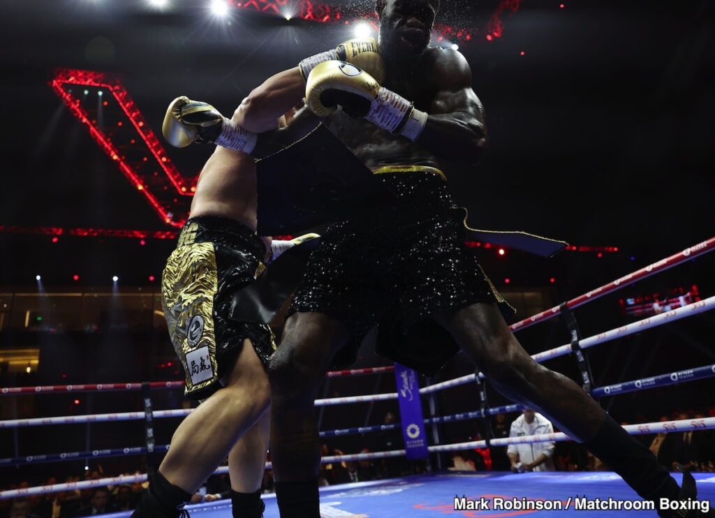 Image: Deontay Wilder vs Curtis Harper on BLK Prime Card on April 26th