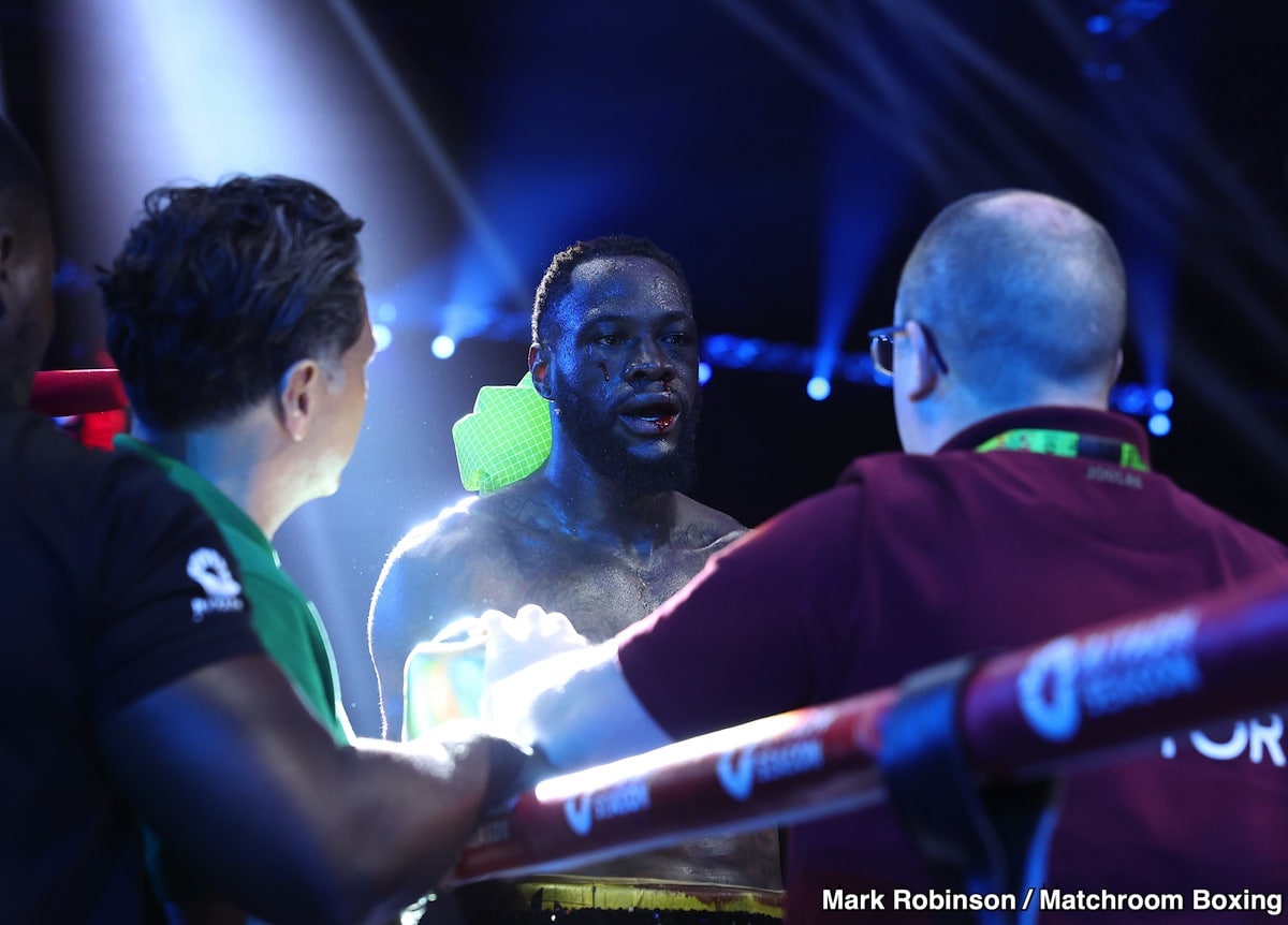 Image: Deontay Wilder to Fight Stephan Shaw in April Comeback on BLK Prime PPV