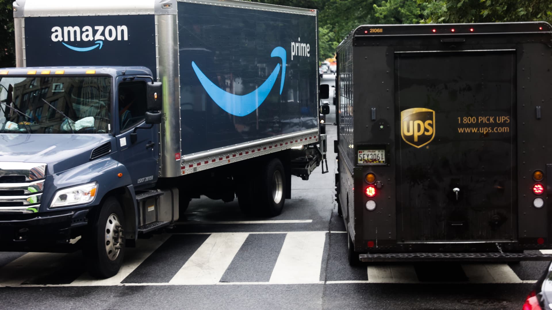 UPS shares tank after weak guidance, plan to slash Amazon deliveries