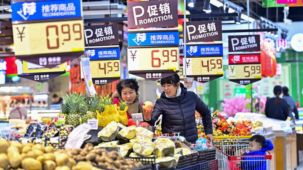 China's consumer inflation slows further in December, stoking deflation worries