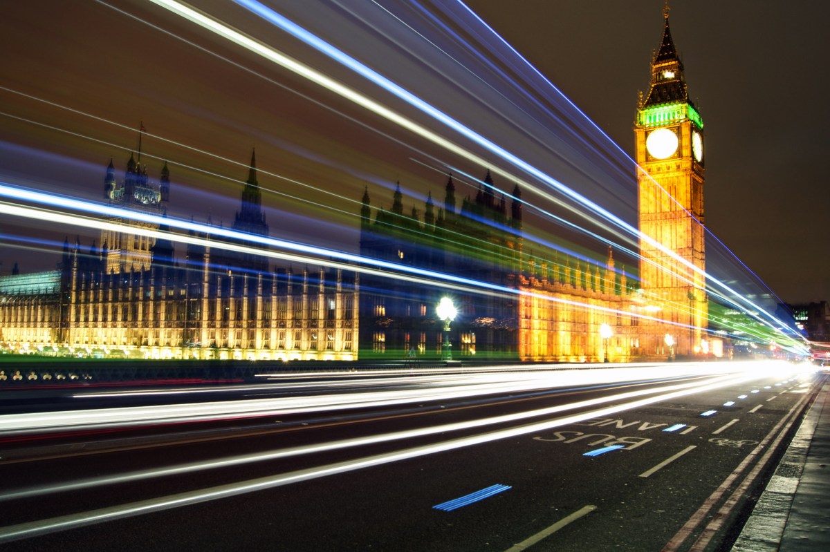 Big Ben at night