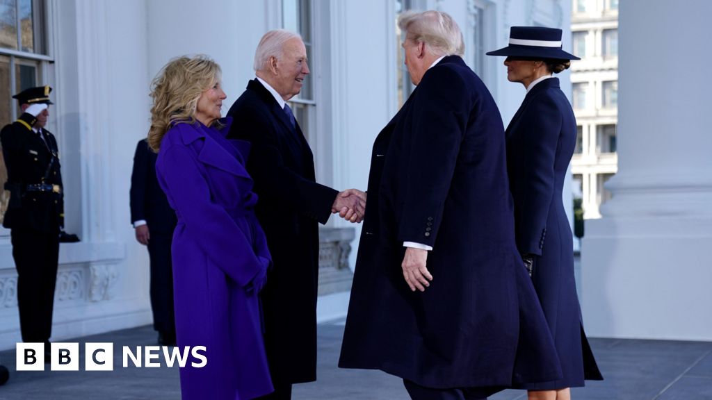 Watch: Trump's inauguration day so far... in 52 seconds