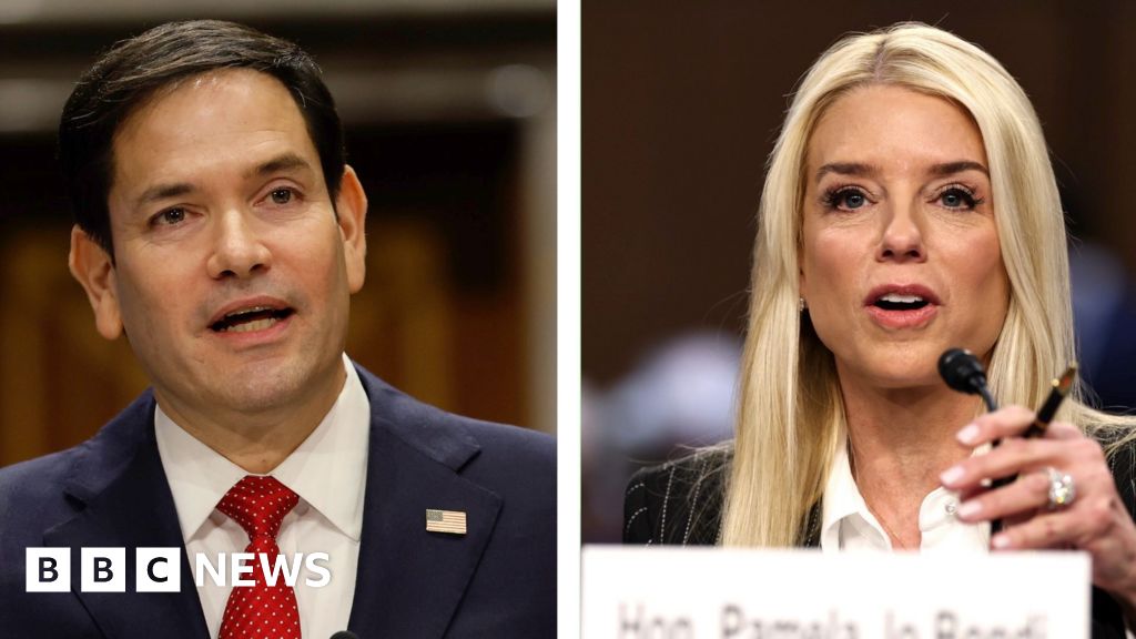 Watch key moments from Rubio and Bondi's confirmation hearings