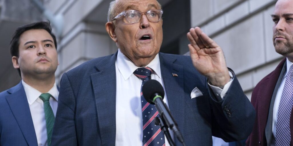 Rudy Giuliani showed up over 90 minutes late to his trial to decide the fate of his Florida condo and World Series rings and no one knows why