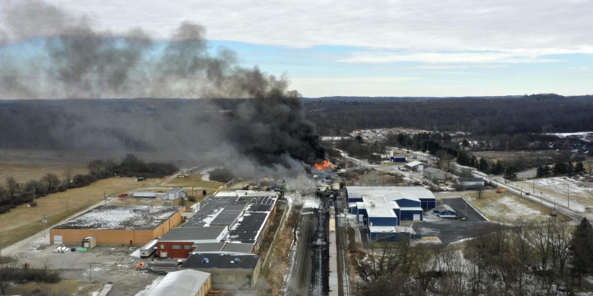 Norfolk Southern reaches $22 million settlement after one of its freight trains carrying hazardous materials derailed and burned for days, releasing toxic chemicals into the air that polluted 16 states