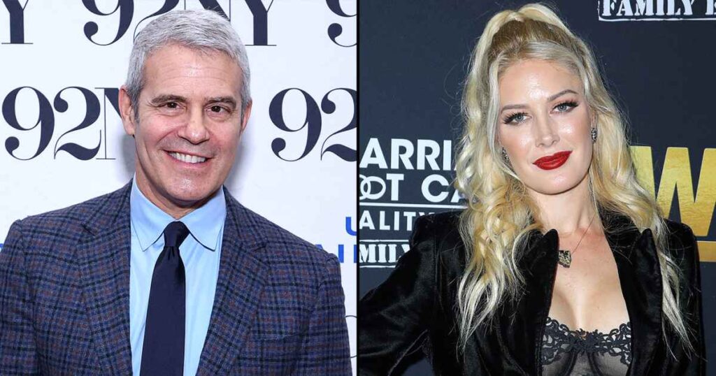 Andy Cohen Apologizes for Calling Heidi Montag 'Trash' 14 Years Ago