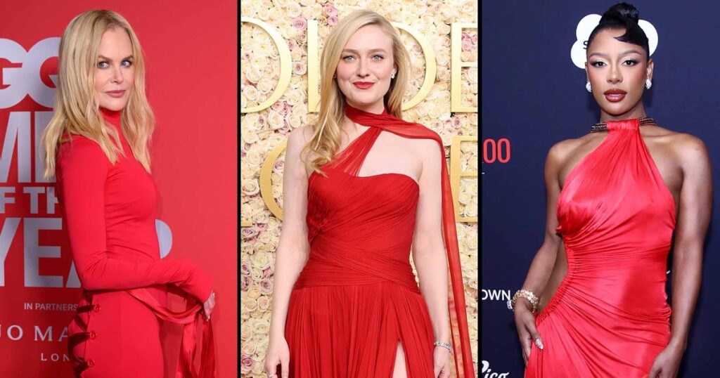 Celebrities Can’t Stop Wearing Red: Nicole Kidman and More