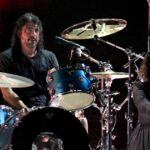 Dave Grohl Performs With Daughter Violet Grohl During FireAid Concert