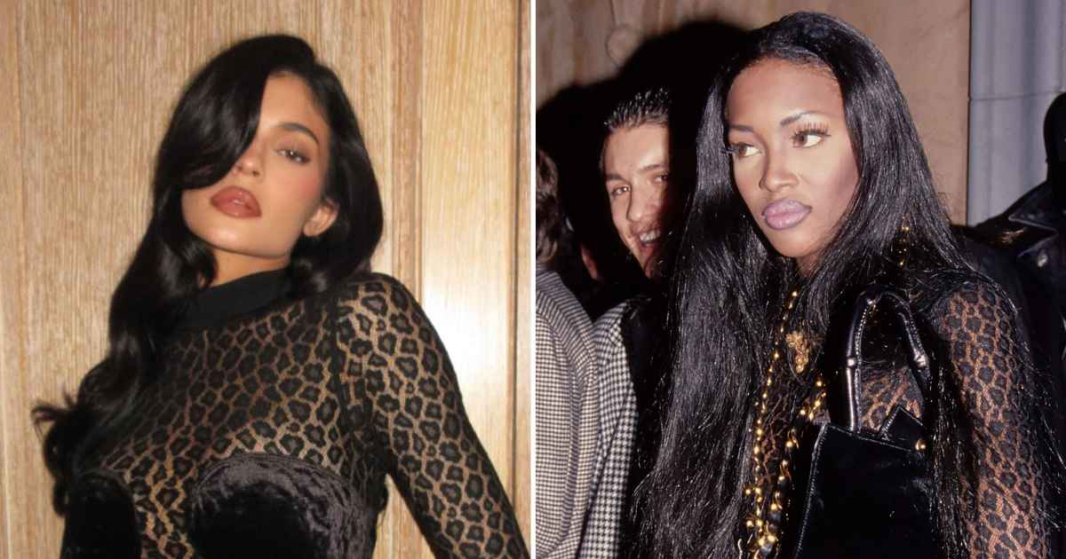 Kylie Jenner Revives Naomi Campbell’s Sexy Catsuit Style Circa 1991