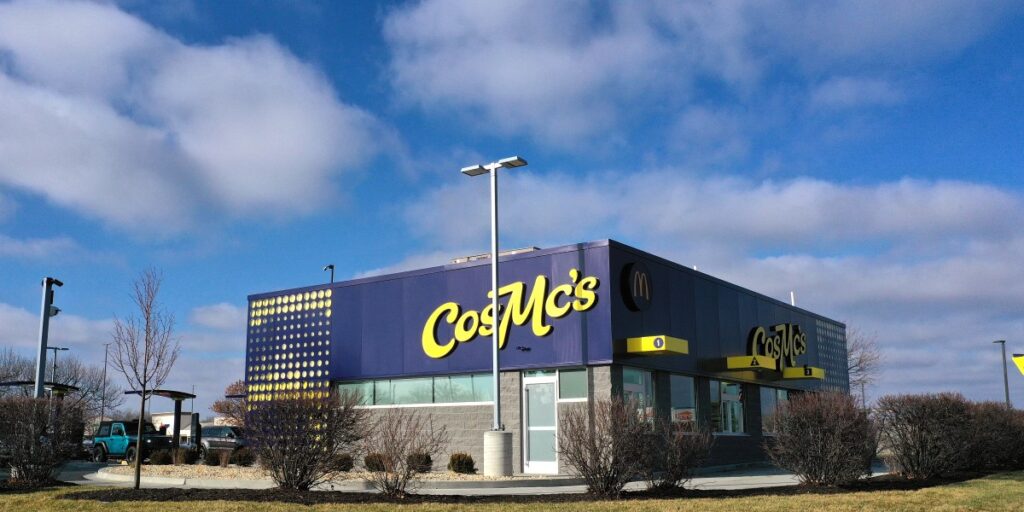 McDonald's is closing three CosMc's spinoffs just one year after they opened