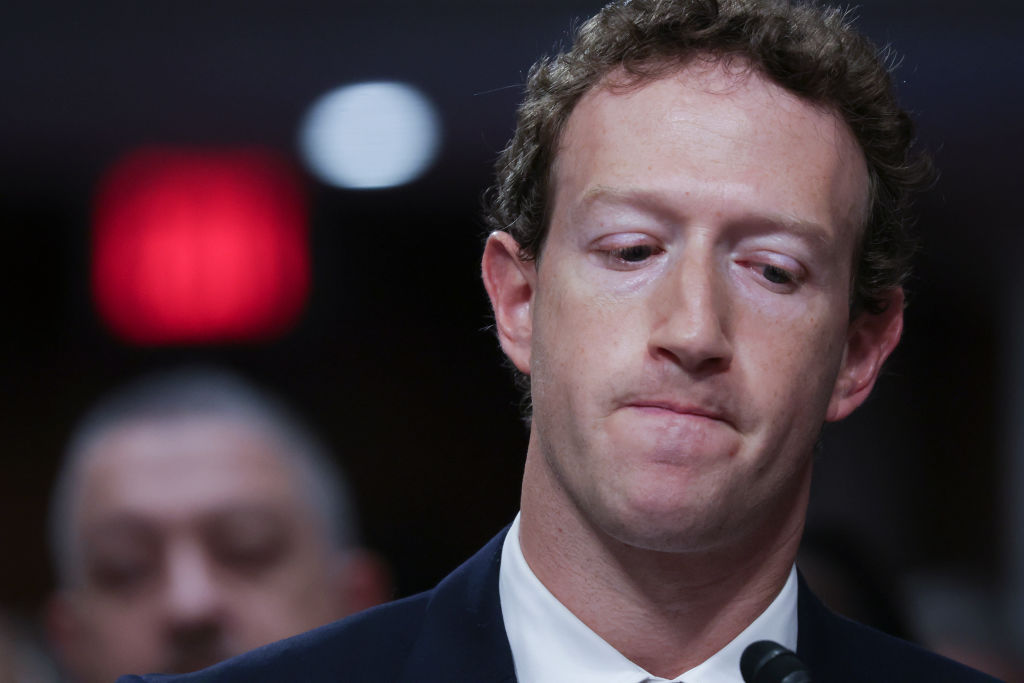 Mark Zuckerberg, CEO of Meta testifies before the Senate Judiciary Committee.