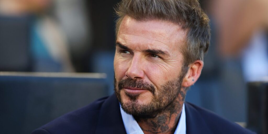 David Beckham says ‘simple values’ and going with his gut made him a successful footballer and businessman