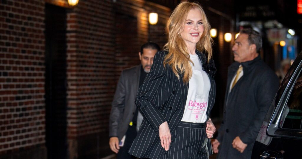 Shop Nicole Kidman's Pinstripe Blazer Look on Amazon for $73