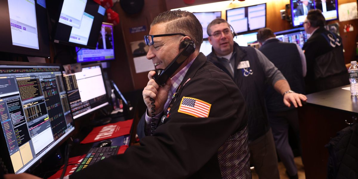 Wall Street is flirting with an all-time high thanks to excitement over AI and Netflix