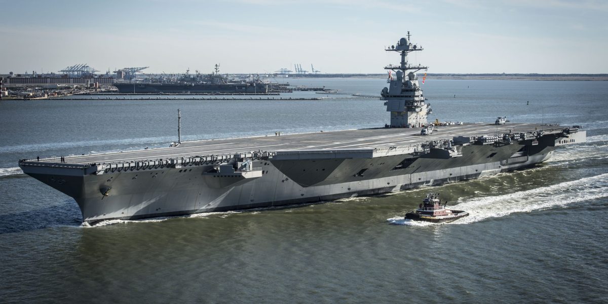 Future aircraft carriers will be named after Bill Clinton and George W. Bush