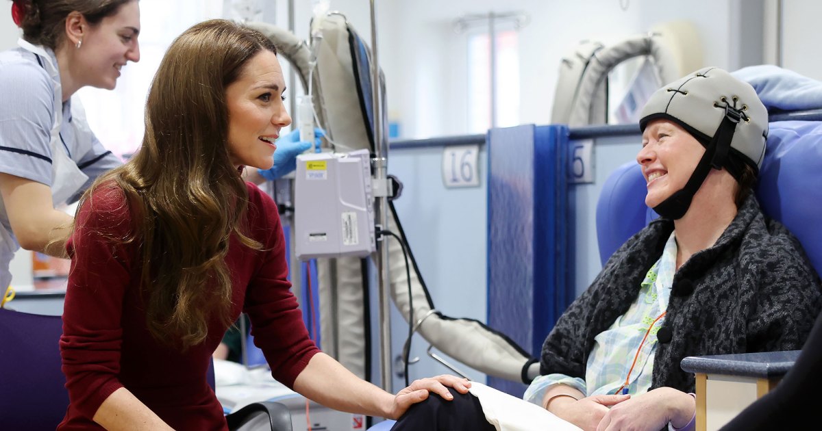 Kate Middleton Discusses Cancer 'Side Effects' During Hospital Visit