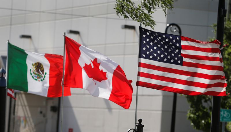 Trump says Canada, Mexico tariffs on Saturday may not include oil