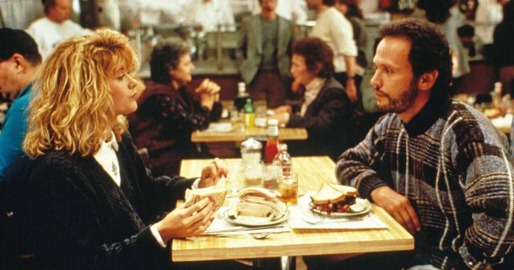 Meg Ryan and Billy Crystal Recreate When Harry Met Sally Orgasm Scene