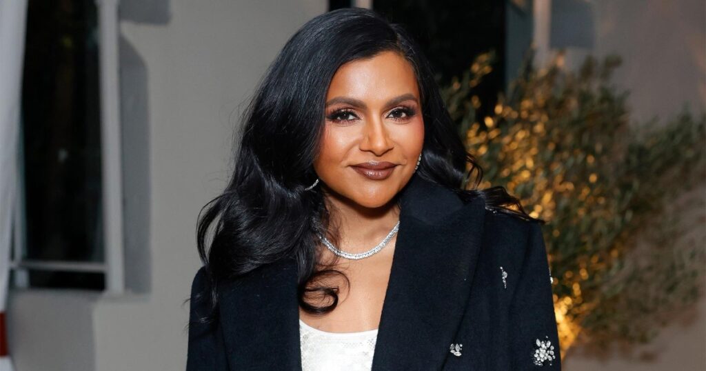 Mindy Kaling Reveals Custom Hermes Bag Featuring Her Kids’ Names