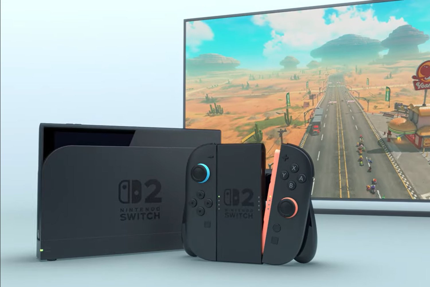 Nintendo Switch 2 Controllers And Dock 1