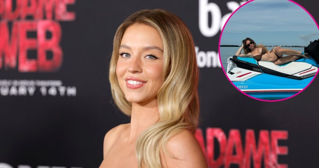 Sydney Sweeney Shows Off Her Curves in Sexy Push-Up Bikini