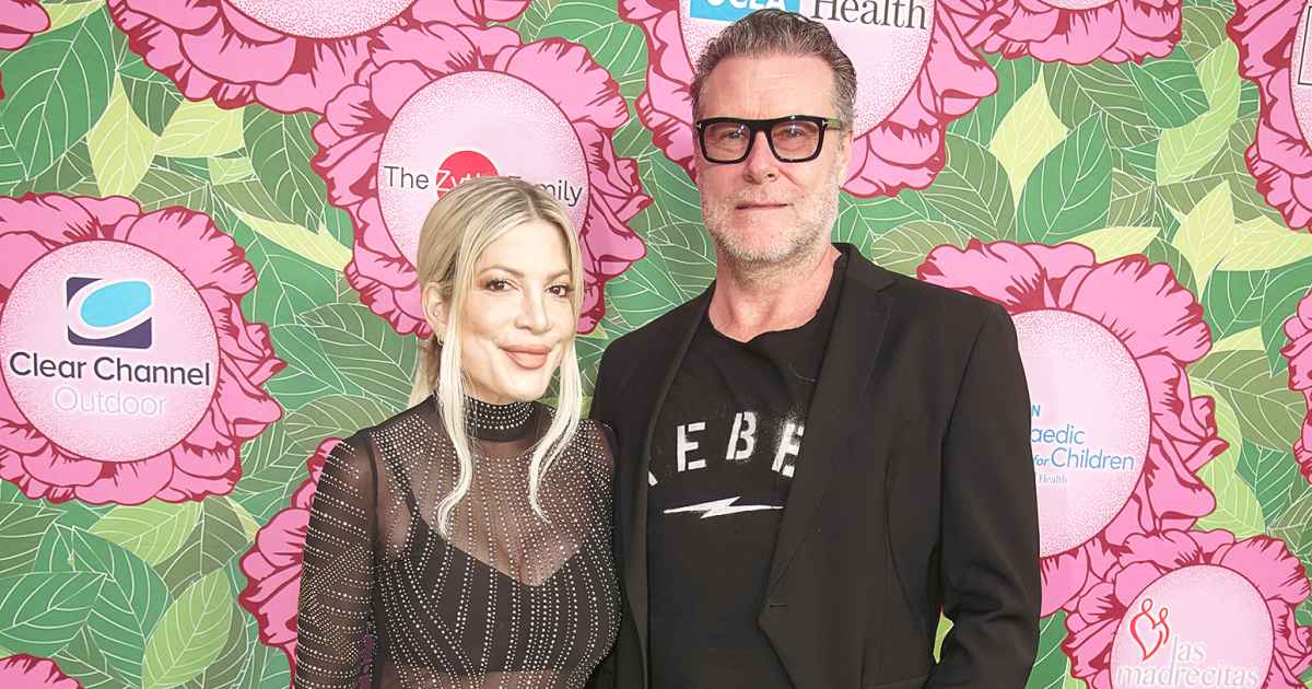 Tori Spelling Supports Dean McDermott in Hallmark's Polar Opposites