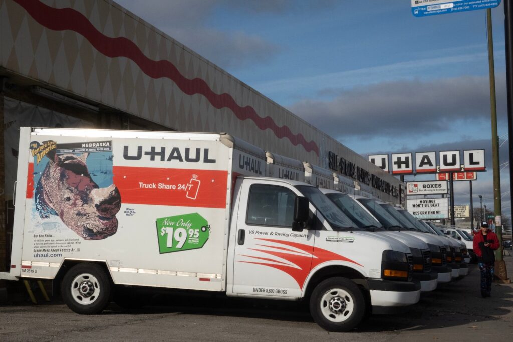 U-Haul trucks