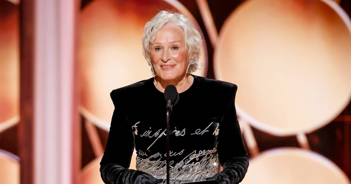 What Did Glenn Close Say During Censored 2025 Golden Globes Speech?