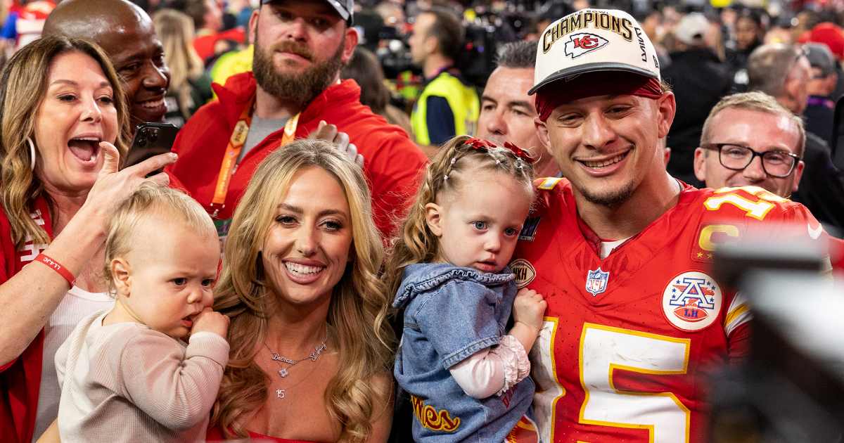 Patrick and Brittany Mahomes Explain Their Kids' Names: Sterling, Bronze