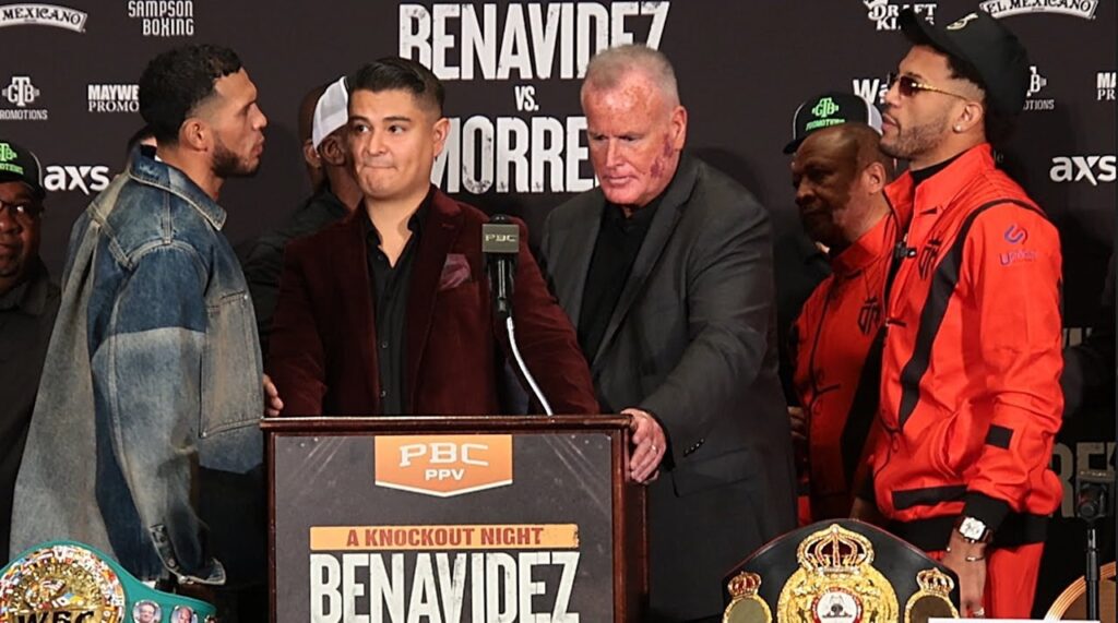 Image: Morrell: Benavidez Fights Retirees, Not Real Fighters