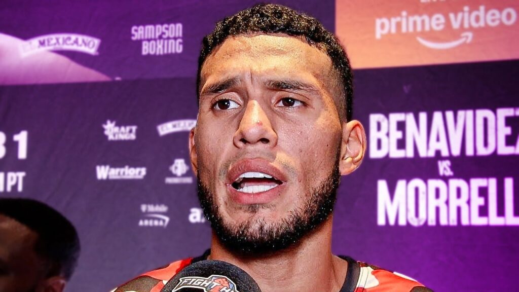 Image: David Benavidez Looks Drained Ahead of David Morrell Fight