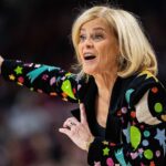 Two players ejected after shoving fiasco, LSU's Kim Mulkey slaps clipboard in chippy college basketball game