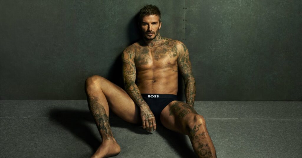 David Beckham Strips Off in Sexy New Hugo Boss Campaign