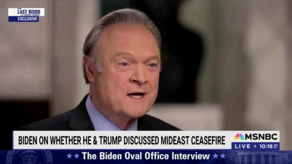 MSNBC's Lawrence O'Donnell gushes over 'magic' Biden achievement