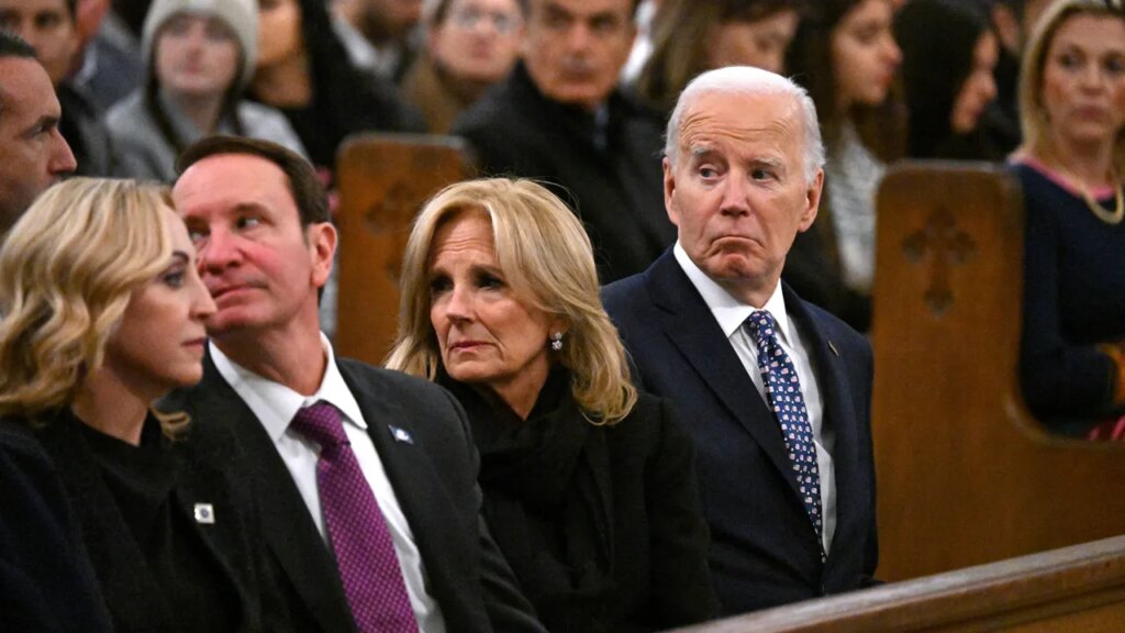 President Biden, First Lady pay respects to Bourbon Street attack victims in NOLA