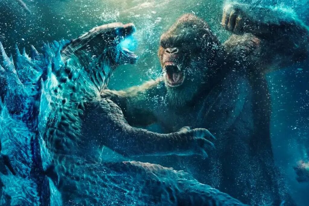 Godzilla Vs Kong Underwater Fight