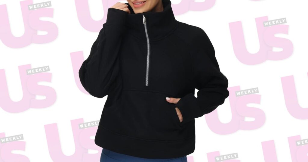 This Lululemon Half-Zip Sweatshirt Lookalike Is 38% Off at Amazon