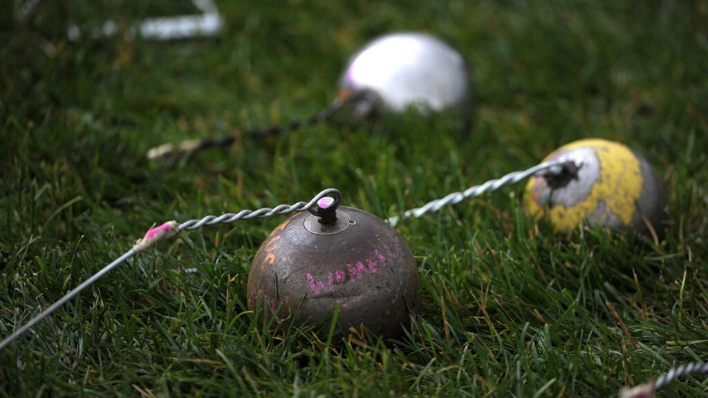 Spectator dies after hammer weight flies into audience during track and field meet