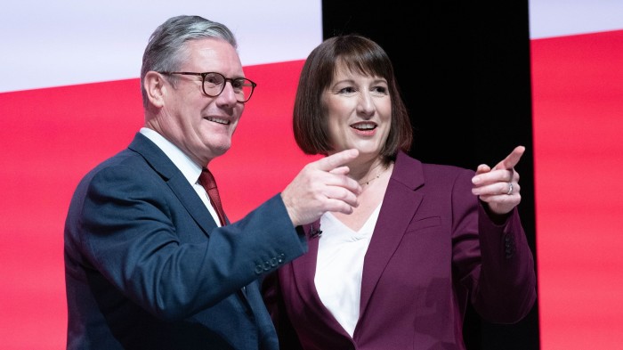 Prime Minister Keir Starmer and chancellor Rachel Reeves